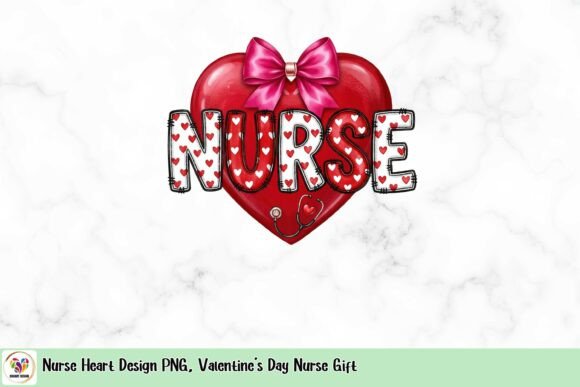 Nurse Heart Design PNG: A Thoughtful Valentine's Day Gift