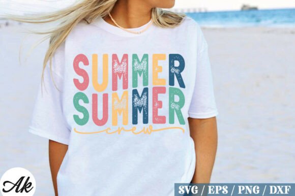 Summer Crew SVG Design: A Versatile Asset for Modern Creators