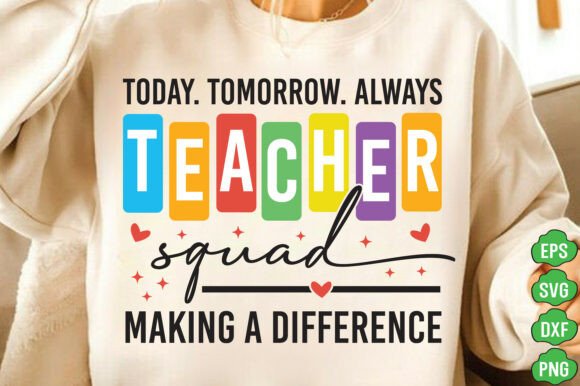 Teacher Squad PNG: Elevating Educational Branding