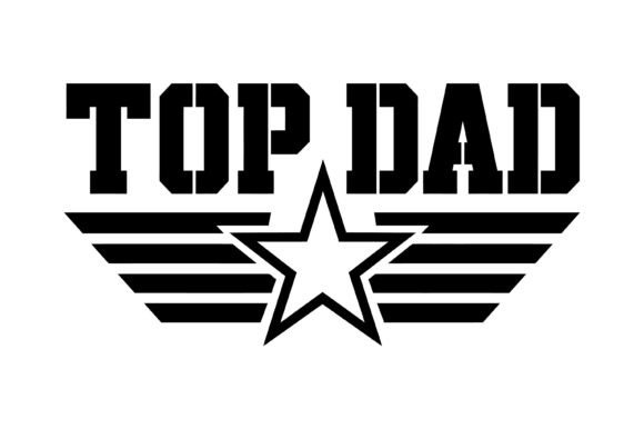 Top Dad Star Wings SVG Design: A Visual Tribute to Fatherhood