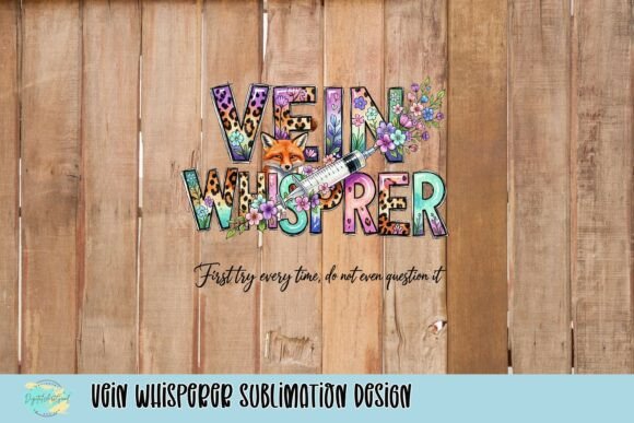 Vein Whisperer Sublimation Design: Creative Branding for Healthcare